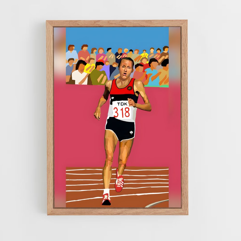 Poster Grete waitz – affiche Athlétisme (vue 4)